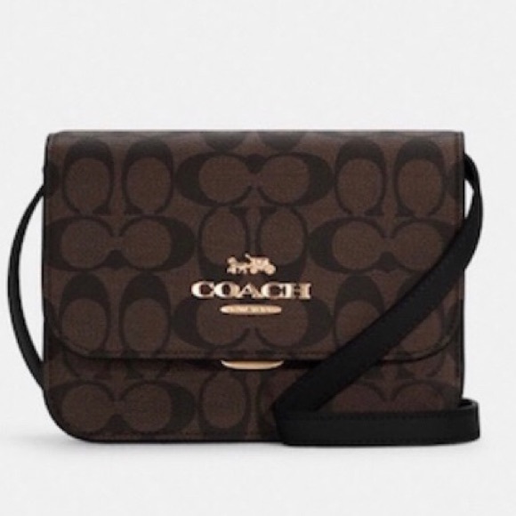 Coach Handbags - Coach Signature Crossbody Bag New